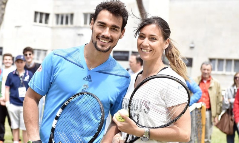 Fabio Fognini e Flavia Pennetta