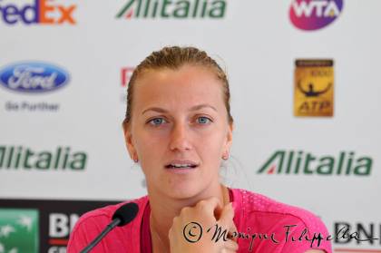 Petra Kvitova, Campionati Internazionali BNL d'Italia - (foto di Monique Filippella)