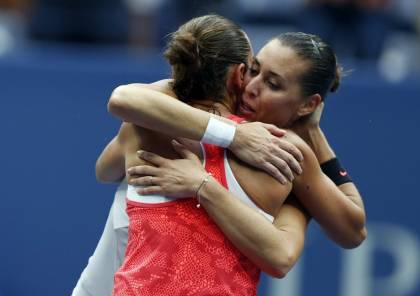 Flavia Pennetta e Roberta Vinci - Finale US Open 2015