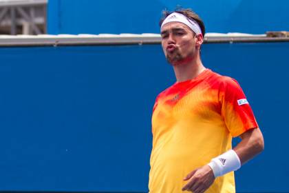 Fabio Fognini - Australian Open 2016 (foto di Jason Heidrich)