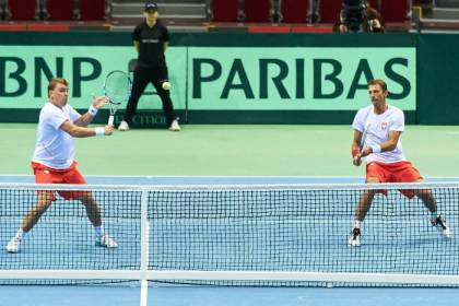 Lucasz Kubot e Marcin Matkowski - Coppa Davis 2016, Polonia-Argentina