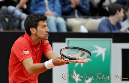 Novak Djokovic, Campionati Internazionali BNL d'Italia 2016 - Foro Italico - Roma (foto di Monique Filippella)