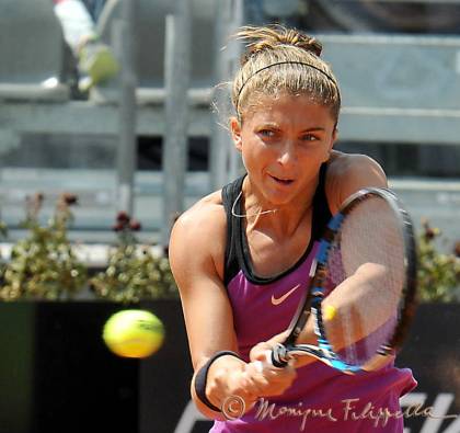 Sara Errani, Campionati Internazionali BNL d'Italia 2016 - Foro Italico - Roma (foto di Monique Filippella)