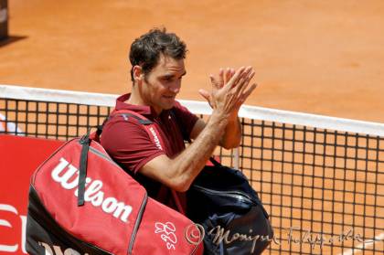 Roger Federer, Campionati Internazionali BNL d'Italia 2016 - Foro Italico - Roma (foto di Monique Filippella)