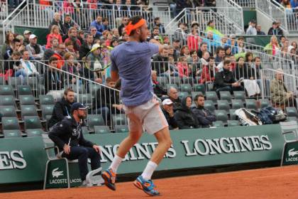 Marco Cecchinato - Roland Garros 2016 (foto di Roberto Dell'Olivo)