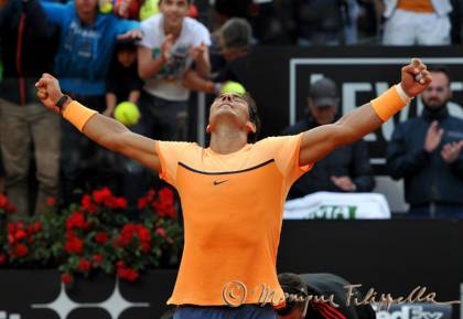 Rafael Nadal, Campionati Internazionali BNL d'Italia 2016 - Foro Italico - Roma (foto di Monique Filippella)