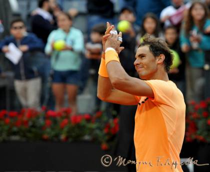 Rafael Nadal, Campionati Internazionali BNL d'Italia 2016 - Foro Italico - Roma (foto di Monique Filippella)