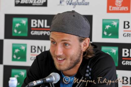 Lucas Pouille, Campionati Internazionali BNL d'Italia 2016 - Foro Italico - Roma (foto di Monique Filippella)