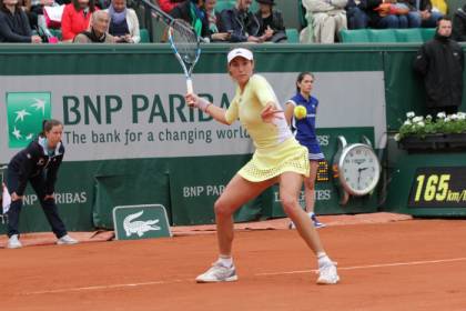 Garbine Muguruza - Roland Garros 2016 (foto di Roberto Dell'Olivo)