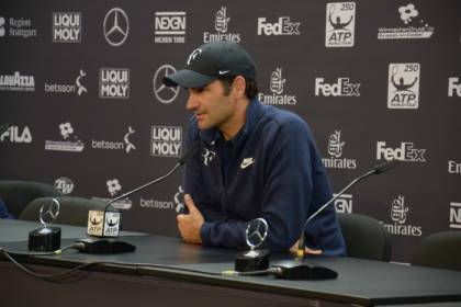 Roger Federer - Stoccarda 2016 (foto Paolo Di Lorito)