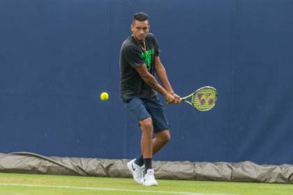 Nick Kyrgios - Queen's 2016 (Alberto Pezzali © All Rights Reserved)