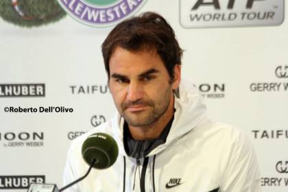 Roger Federer - Halle 2016 (foto di Roberto Dell'Olivo)