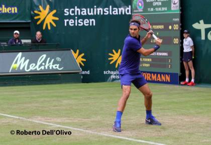 Roger Federer - Halle 2016  (Foto di Roberto Dell'Olivo)