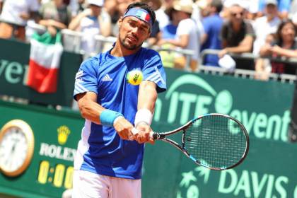 Fabio Fognini - Coppa Davis 2016, Pesaro Italia-Argentina (Davide Di Lalla © All Rights Reserved)