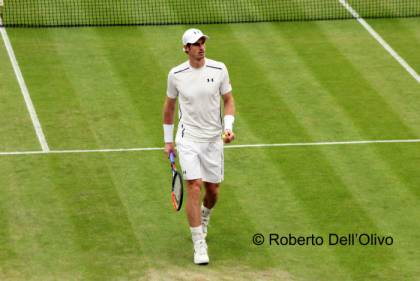 Andy Murray - Wimbledon 2016 (foto di Roberto Dell'Olivo)