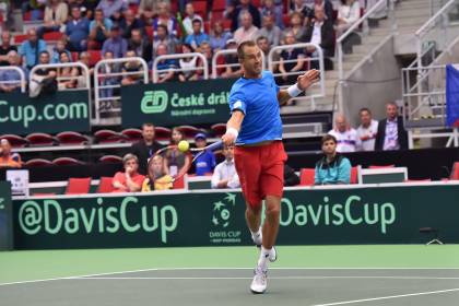 Lukas Rosol - Coppa Davis Trinec 2016