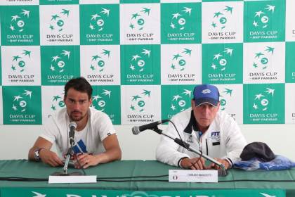 Fabio Fognini e Corrado Barazzutti - Coppa Davis 2016, Pesaro Italia-Argentina (Davide Di Lalla © All Rights Reserved)