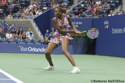 Venus Williams - US Open 2016 (foto di Roberto Dell'Olivo)