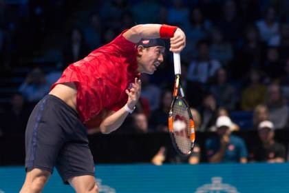 Kei Nishikori - ATP Finals 2016 (Alberto Pezzali © All Rights Reserved)