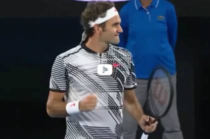 federer demivolèe australian open 2017