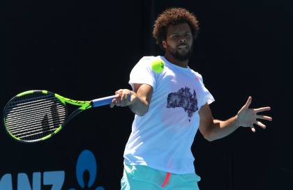 Jo-Wilfried Tsonga - Australian Open 2017 (foto Roberto Dell'Olivo)