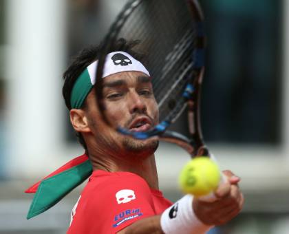 Fabio Fognini - Argentina vs Italia, Coppa Davis 2017