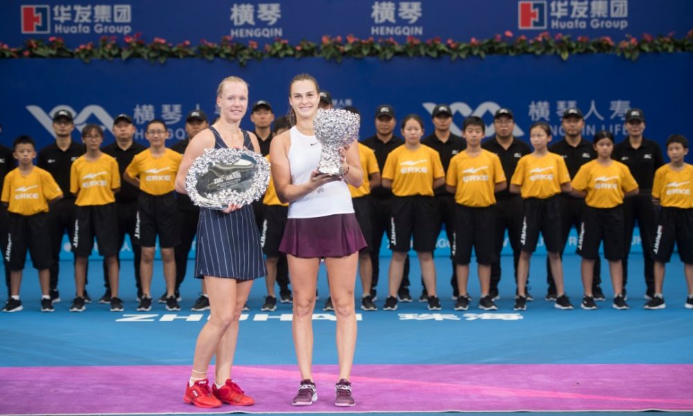 WTA Elite Trophy: Sorteggiati I Gironi Del "Masters B"