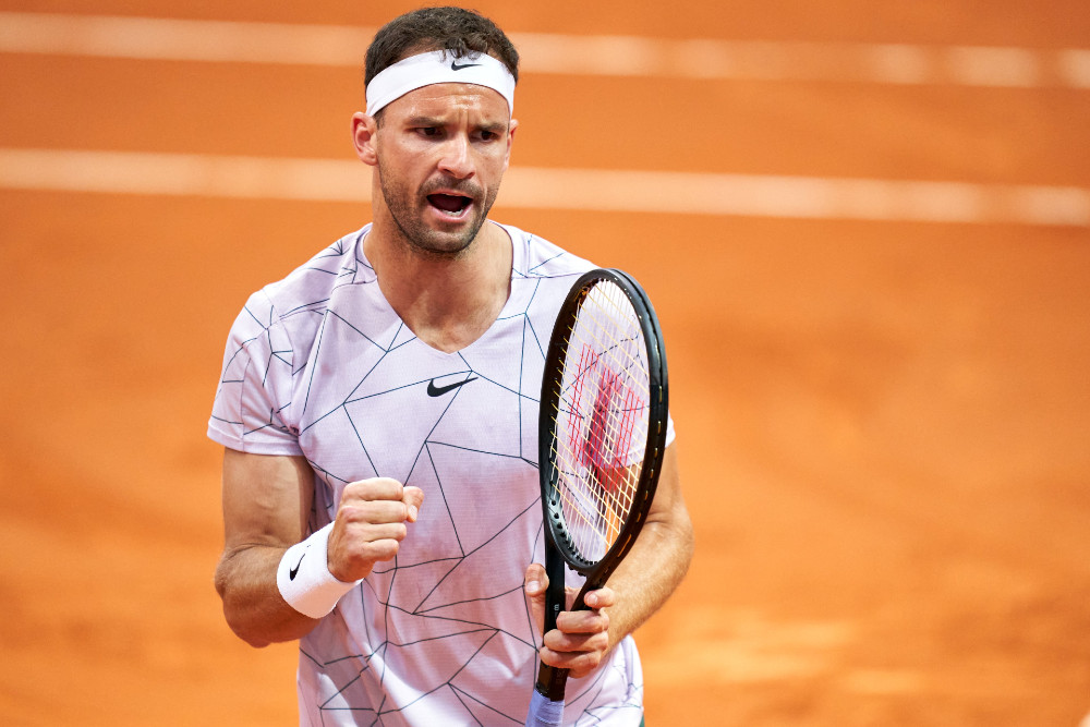 Grigor Dimitrov and Fabio Fognini