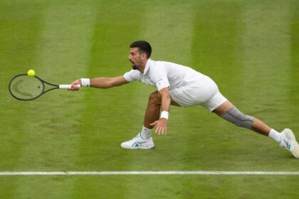 Novak Djokovic - Wimbledon 2024 (X @wimbledon)