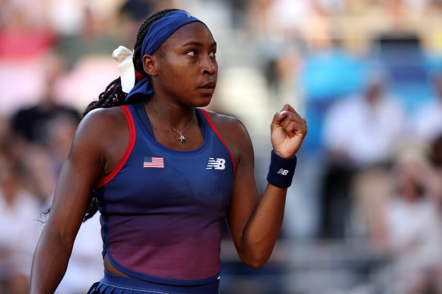 Cori Gauff - Parigi 2024 (x @wtatour)