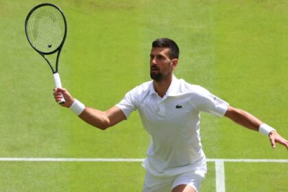Novak Djokovic - Wimbledon 2024 - Via X (@Wimbledon)