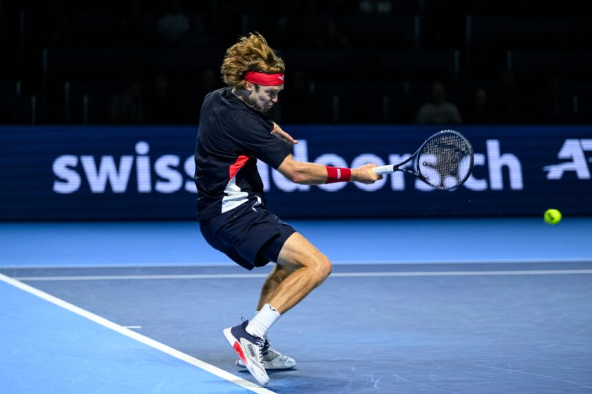 Andrey Rublev - Basilea 2024 (X @atptour)