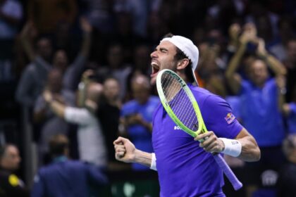 Matteo Berrettini - Coppa Davis 2024 (foto Florin Baltatoiu)