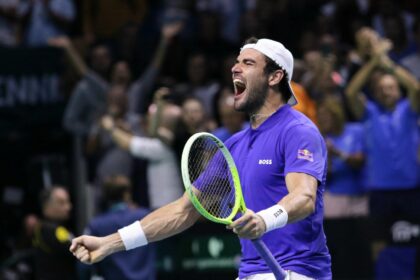 Matteo Berrettini - Coppa Davis 2024 (foto Florin Baltatoiu)