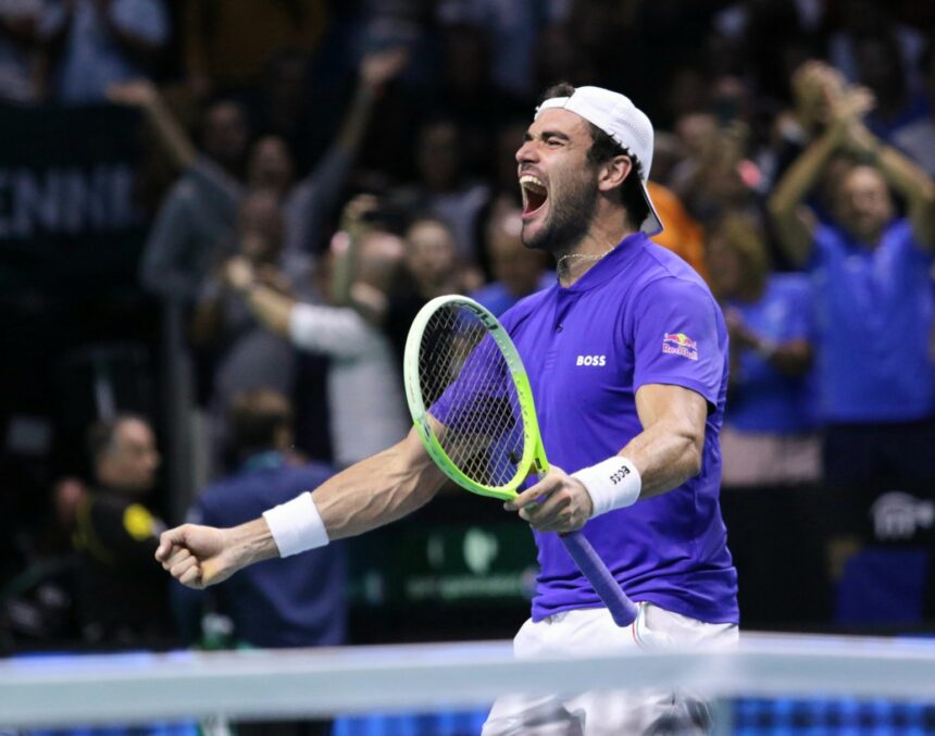 Matteo Berrettini - Coppa Davis 2024 (foto Florin Baltatoiu)