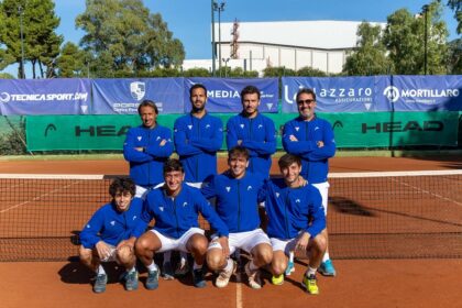 Serie A1 2024 - La formazione maschile del CT Palermo (foto Ragusa)