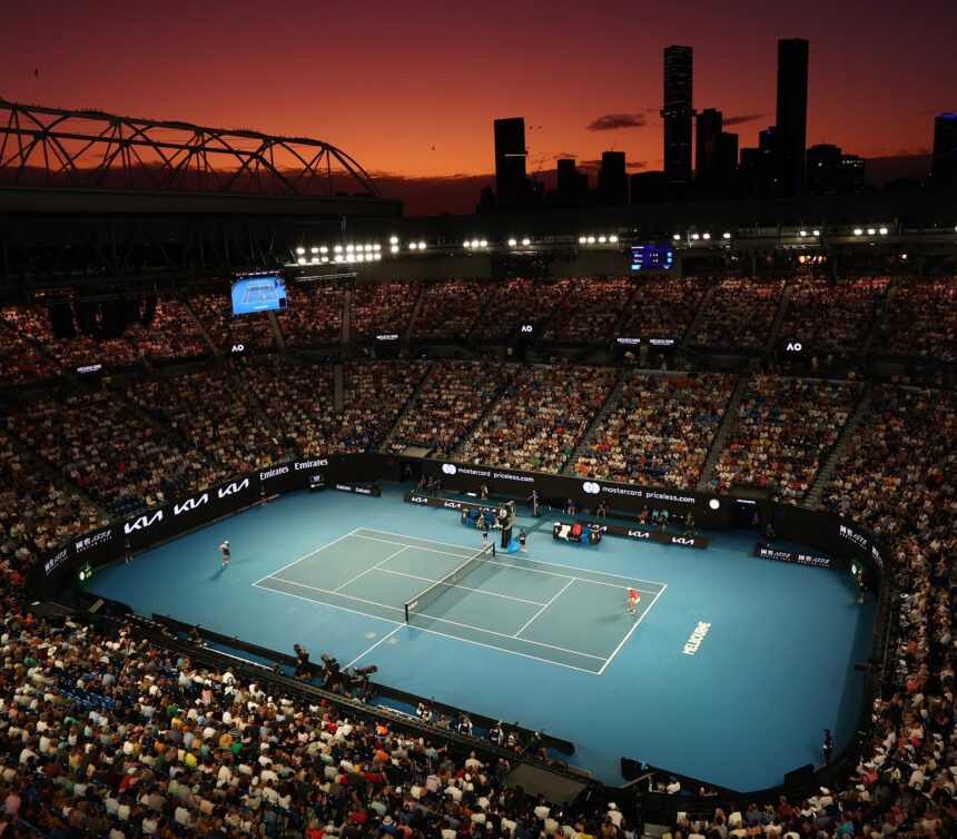 Rod Laver Arena - Australian Open 2025 (x @AustralianOpen)